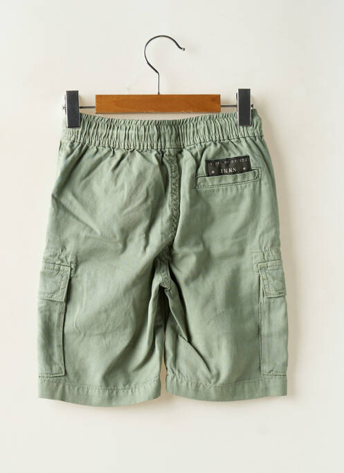 Bermuda taille élastique taille élastique vert IKKS garcon