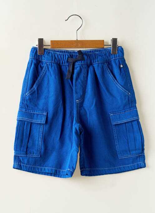 Bermuda bleu PETIT BATEAU pour garçon