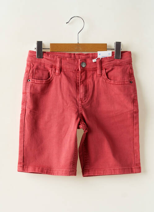 Bermuda rouge MAYORAL pour garçon