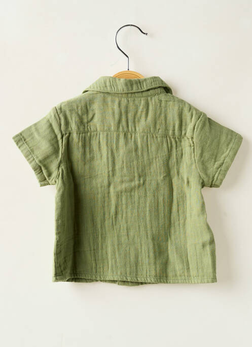 Chemise manches courtes vert MAYORAL garçon