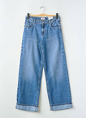 Jeans coupe droite taille élastique taille élastique bleu ONLY fille