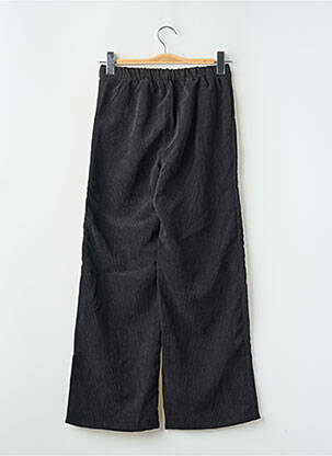 Pantalon droit coupe droite taille élastique noir ONLY fille