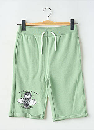 Bermuda vert NAME IT pour garçon