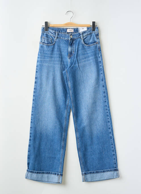 Jeans coupe droite taille élastique taille élastique bleu ONLY fille