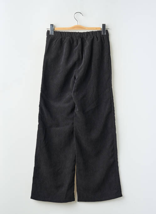 Pantalon droit coupe droite taille élastique noir ONLY fille