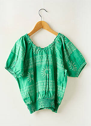 Blouse vert GARCIA fille