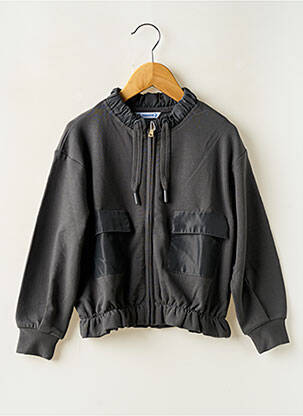 Veste casual gris MAYORAL fille