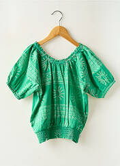 Blouse vert GARCIA pour fille seconde vue
