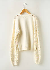 Gilet manches longues beige IKKS pour fille seconde vue