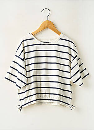 Top blanc NAME IT pour fille