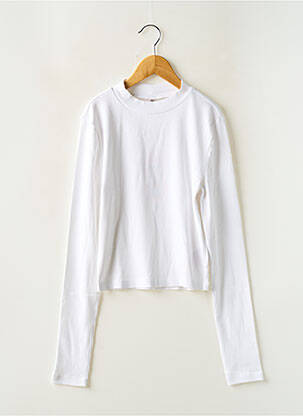 Top blanc ONLY pour fille