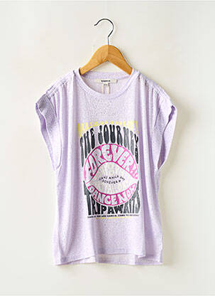 Top violet GARCIA pour fille