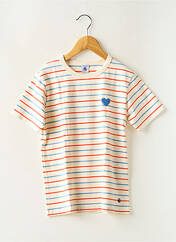 T-shirt beige PETIT BATEAU pour fille seconde vue