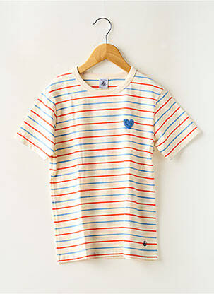 T-shirt beige PETIT BATEAU pour fille