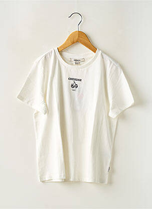T-shirt blanc GARCIA pour fille