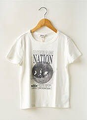 T-shirt blanc GARCIA pour fille seconde vue