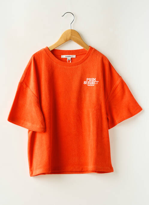 T-shirt orange GARCIA fille