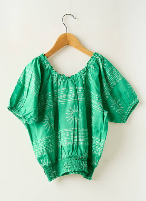 Blouse vert GARCIA fille