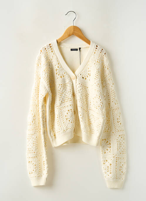 Gilet manches longues beige IKKS pour fille