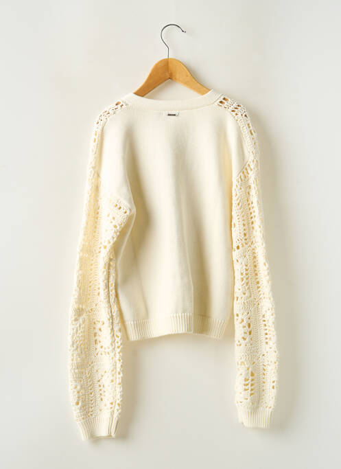 Gilet manches longues beige IKKS fille