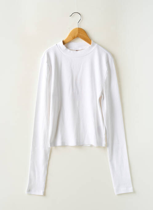 Top blanc ONLY pour fille