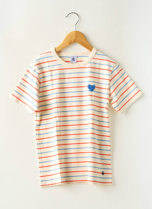 T-shirt beige PETIT BATEAU pour fille