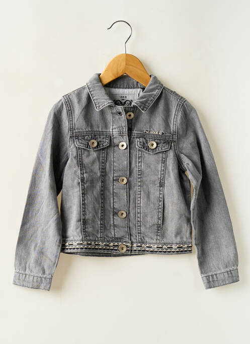 Veste casual gris IKKS pour fille