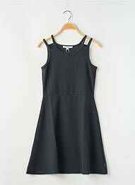 Robe mi-longue noir GARCIA fille