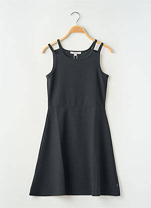 Robe mi-longue noir GARCIA fille