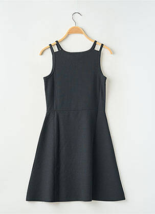 Robe mi-longue noir GARCIA fille