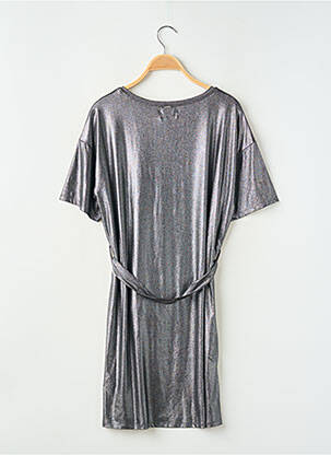 Robe courte argent WAY (WAY ARE YOU) BY IKKS femme