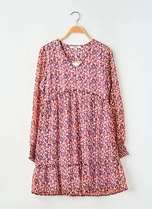 Robe mi-longue orange GARCIA fille