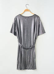 Robe courte argent WAY (WAY ARE YOU) BY IKKS pour femme seconde vue