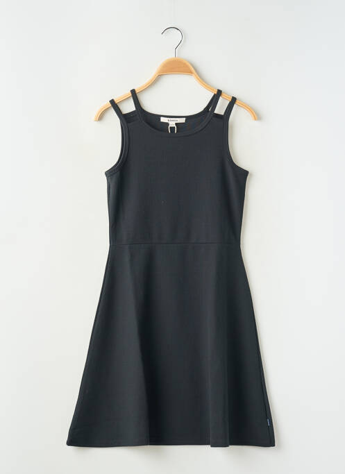 Robe mi-longue noir GARCIA fille