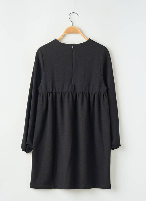 Robe mi-longue noir IKKS fille