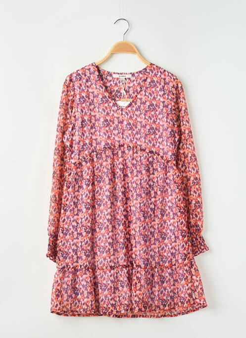 Robe mi-longue orange GARCIA pour fille