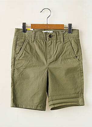 Short stretch taille ajustable vert NAME IT garcon