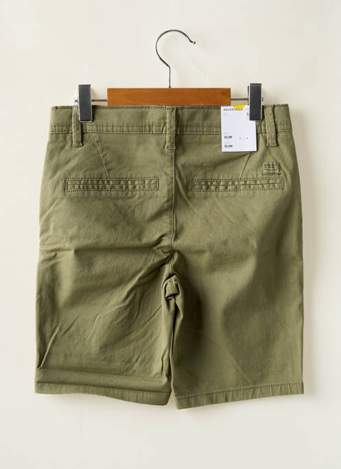 Short stretch taille ajustable vert NAME IT garcon