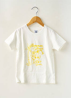 T-shirt blanc PETIT BATEAU pour enfant
