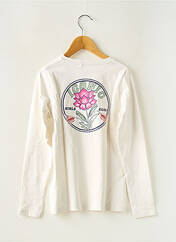T-shirt blanc NAME IT pour fille seconde vue