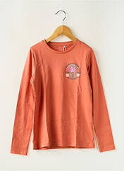 T-shirt orange NAME IT pour fille seconde vue