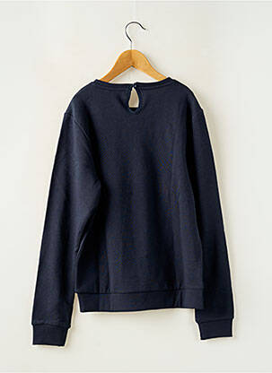 Sweat-shirt tissage jersey manches longues bleu NAME IT fille