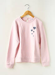 Sweat-shirt rose NAME IT pour fille seconde vue