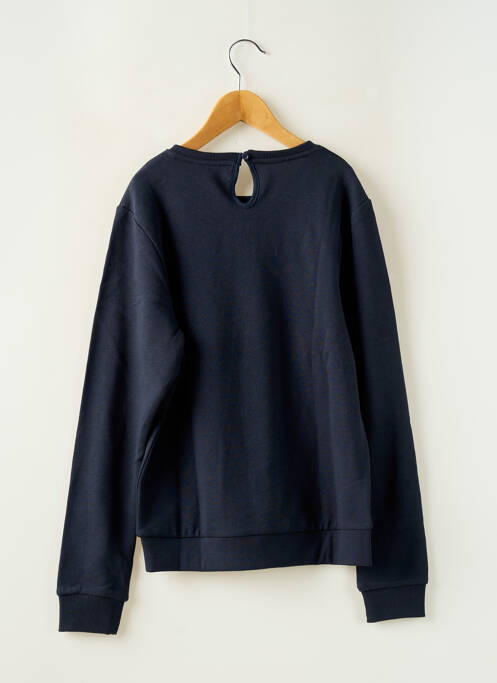 Sweat-shirt tissage jersey manches longues bleu NAME IT fille