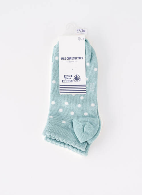 Chaussettes vert PETIT BATEAU pour fille
