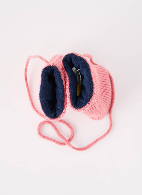 Gants rose PETIT BATEAU pour fille