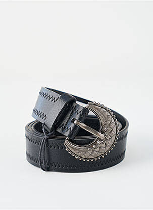 Ceinture effet matière satinée noir WAY (WAY ARE YOU) BY IKKS femme
