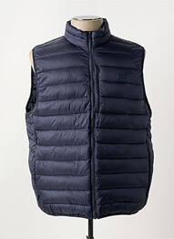 Doudoune poches sans capuche bleu JACK & JONES homme