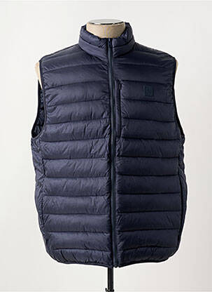 Doudoune poches sans capuche bleu JACK & JONES homme