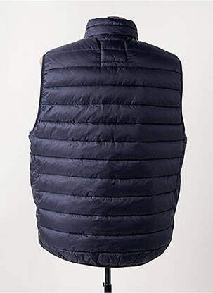 Doudoune poches sans capuche bleu JACK & JONES homme